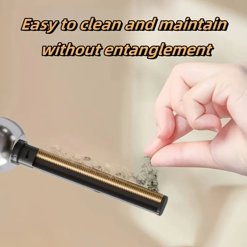 Mini Washable Flip Lid Dust-proof Roller Hair Remover