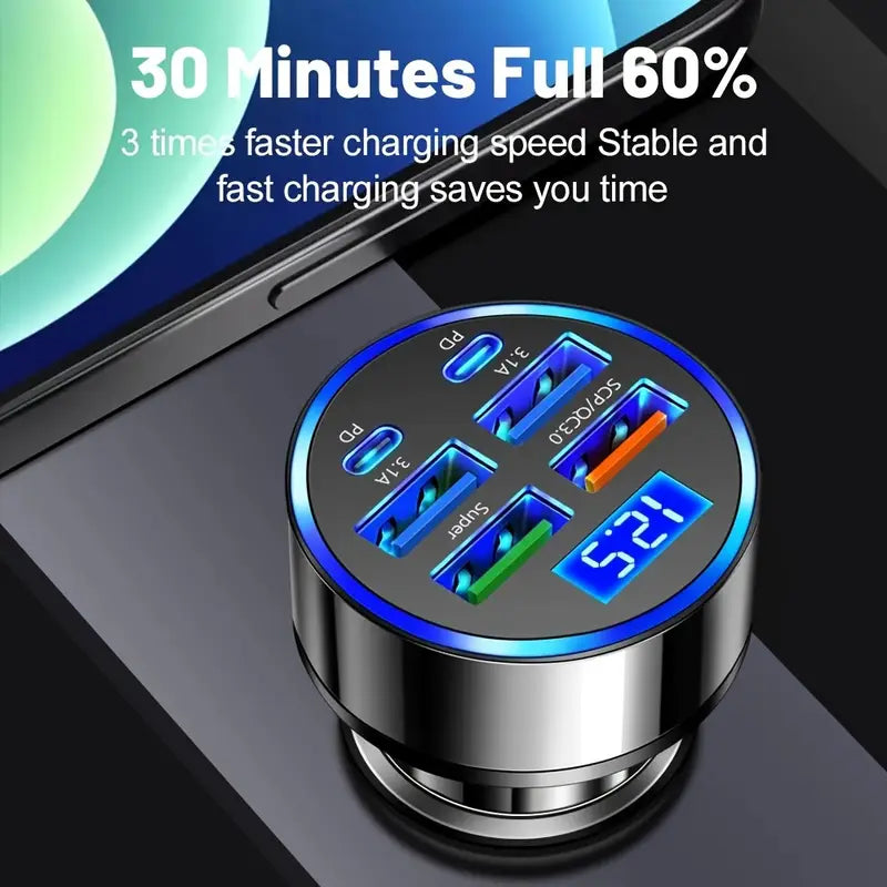 6-in-1 Car Charger