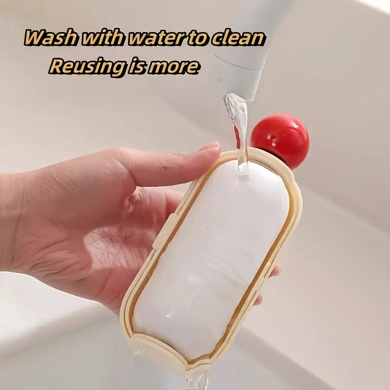 Mini Washable Flip Lid Dust-proof Roller Hair Remover