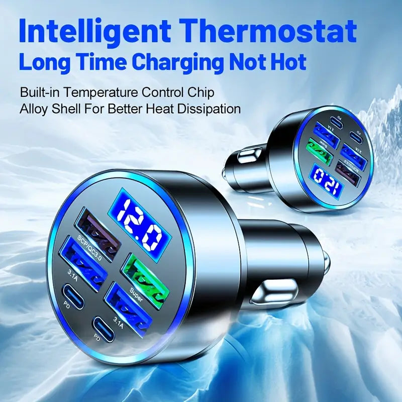 6-in-1 Car Charger