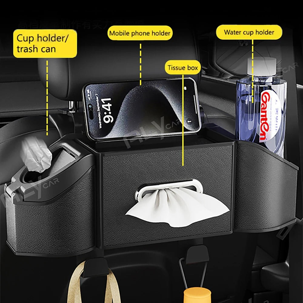 Car Seat Storage Box — Between Seat Gap Organizer